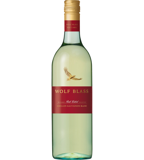 Box (6) of Wolf Blass Red Label Semillon Sauvignon Blanc