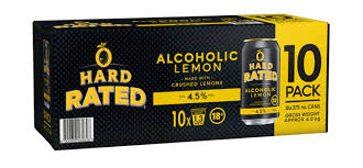 HARD RATED 10PK 375ML CANS