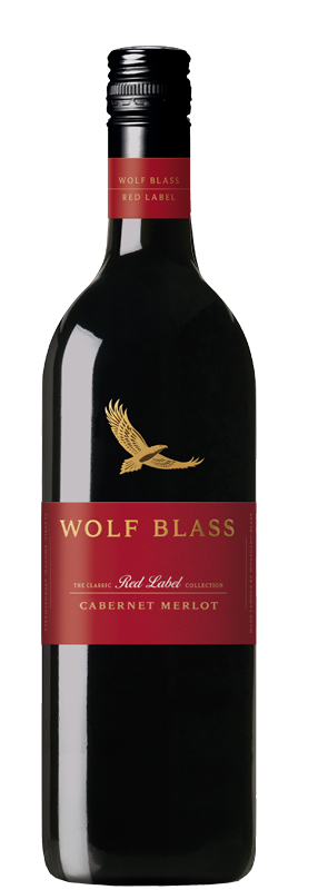 Box (6) of Wolf Blass Red Label Cabernet Merlot